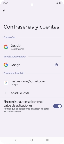 Pulsa la tecla de inicio para terminar y regresar a la pantalla de inicio.