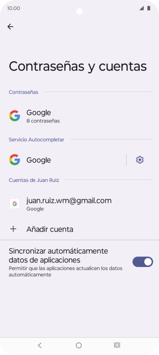 Pulsa la tecla de inicio para terminar y regresar a la pantalla de inicio.