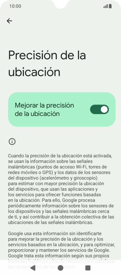Si pulsas el indicador junto a 