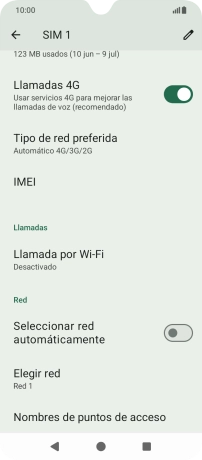 Pulsa el indicador junto a 