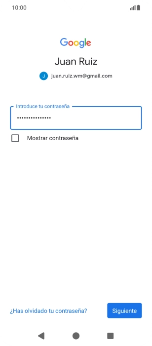 Pulsa Siguiente.