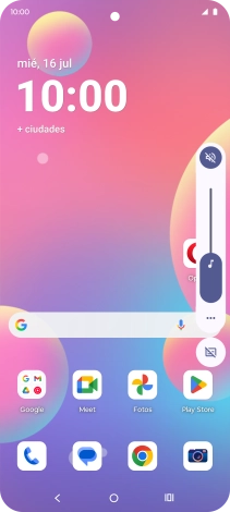 Pulsa el icono de modo de sonido.