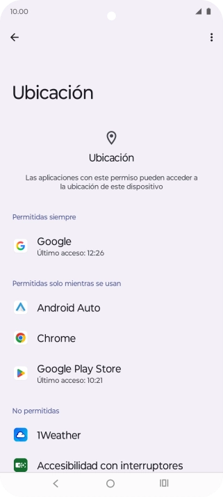 Pulsa la app deseada.