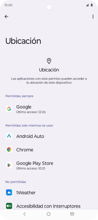 Pulsa la app deseada.