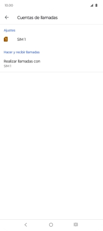 Pulsa el nombre de la tarjeta SIM.