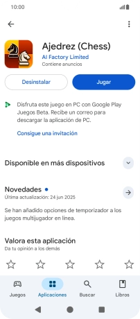 Pulsa Desinstalar.
