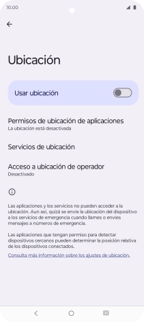 Pulsa el indicador junto a 