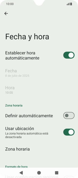 Pulsa el indicador junto a 