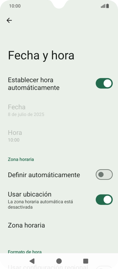 Pulsa el indicador junto a 