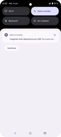 Pulsa la lista desplegable.