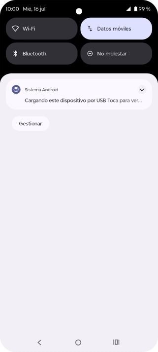 Pulsa la lista desplegable.