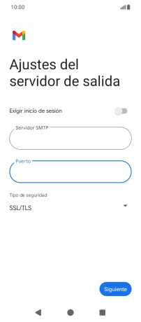Pulsa Siguiente.