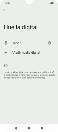 Pulsa la tecla de retroceso.