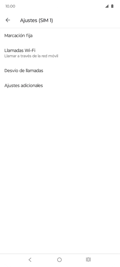 Pulsa Desvío de llamadas.