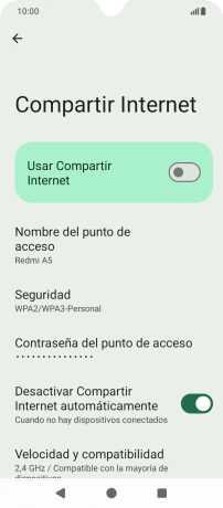Pulsa Nombre del punto de acceso.