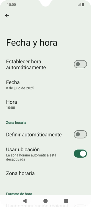 Pulsa el indicador junto a 