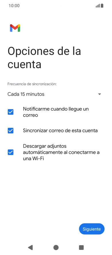 Pulsa la lista desplegable bajo 