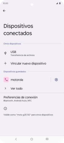 Pulsa la tecla de inicio para terminar y regresar a la pantalla de inicio.