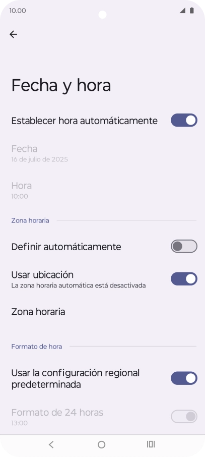 Pulsa el indicador junto a 