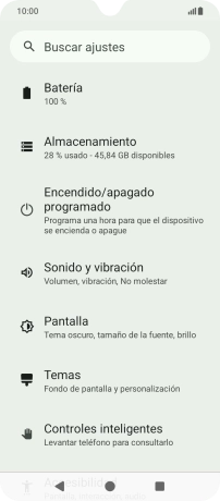 Pulsa Sonido y vibración.