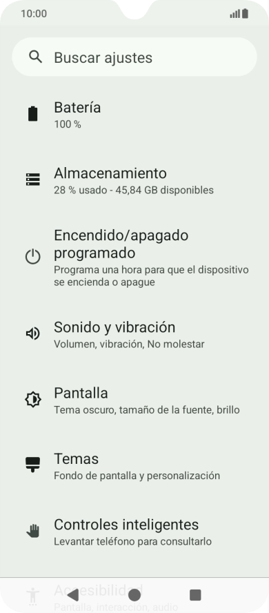 Pulsa Sonido y vibración.