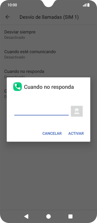 Introduce +34600132000 y pulsa ACTIVAR.