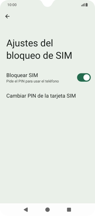 Pulsa el indicador junto a 