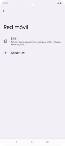 Pulsa Añadir SIM.