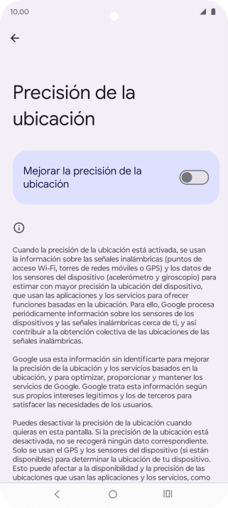 Si pulsas el indicador junto a 