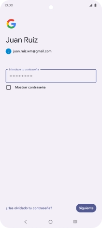 Pulsa Siguiente.