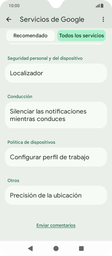 Pulsa Localizador.