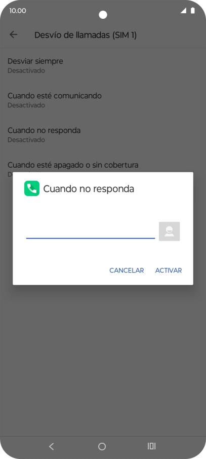 Introduce +34600132000 y pulsa ACTIVAR.