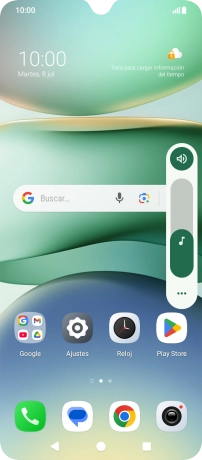 Pulsa el icono de modo de sonido.