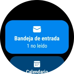 Pulsa Bandeja de entrada.