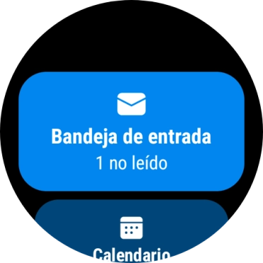 Pulsa Bandeja de entrada.