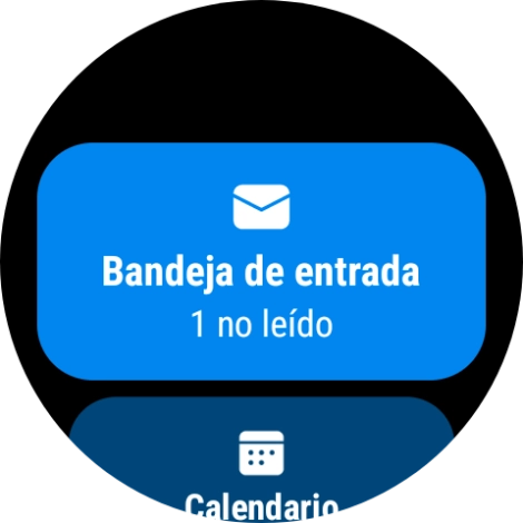 Pulsa Bandeja de entrada.