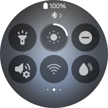 Pulsa el icono de wifi para activar o desactivar la función.