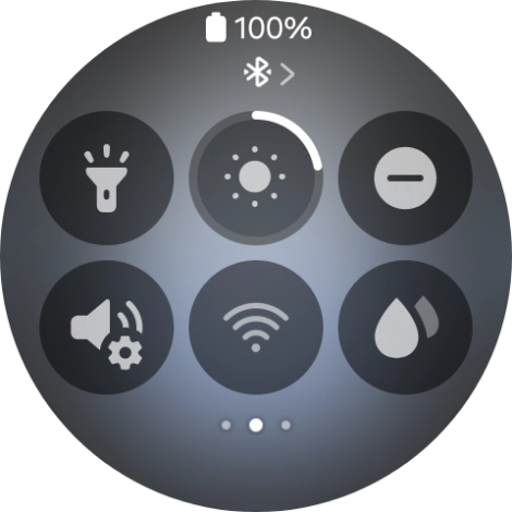 Pulsa el icono de wifi para activar o desactivar la función.