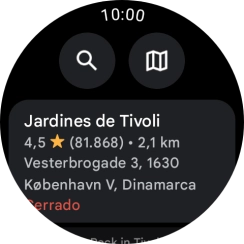 Pulsa el destino deseado.