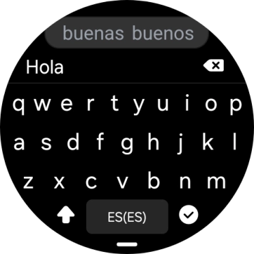 Pulsa el icono de aceptar.