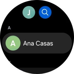 Pulsa el contacto deseado.