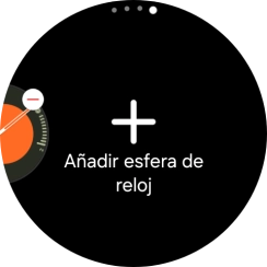 Pulsa Añadir esfera de reloj.