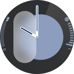 Desliza el dedo hacia abajo desde la parte superior de la pantalla.