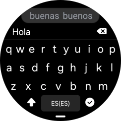 Pulsa el icono de aceptar.