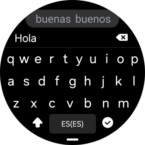 Pulsa el icono de aceptar.