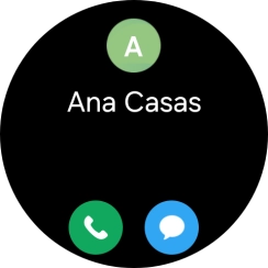 Pulsa el icono de realizar llamadas.