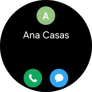 Pulsa el icono de realizar llamadas.