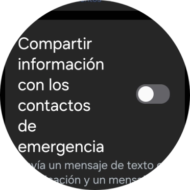 Pulsa el indicador junto a 