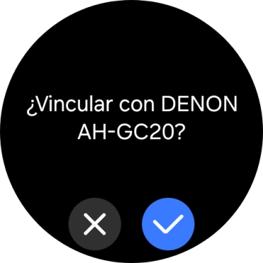 Pulsa el icono de aceptar.
