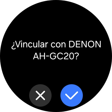 Pulsa el icono de aceptar.